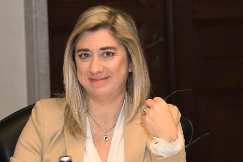 L'assessore regionale alle Infrastrutture Cristina Amirante